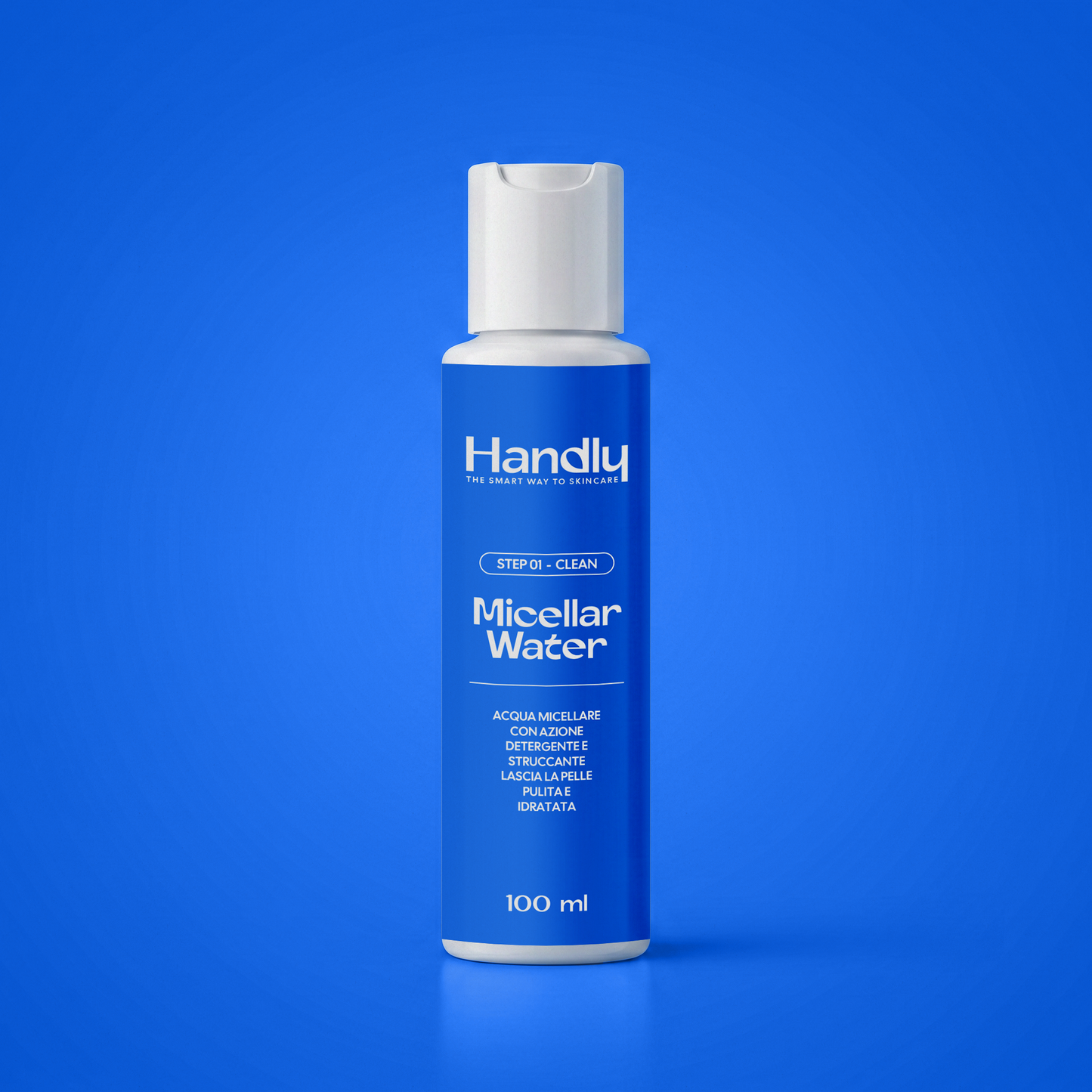 Micellar Water Handly — acqua micellare struccante 100ml — Step 01 Clean