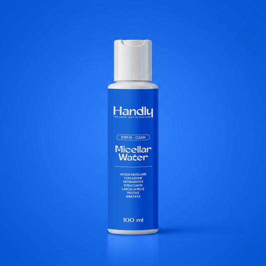 Micellar Water Handly — acqua micellare struccante 100ml — Step 01 Clean