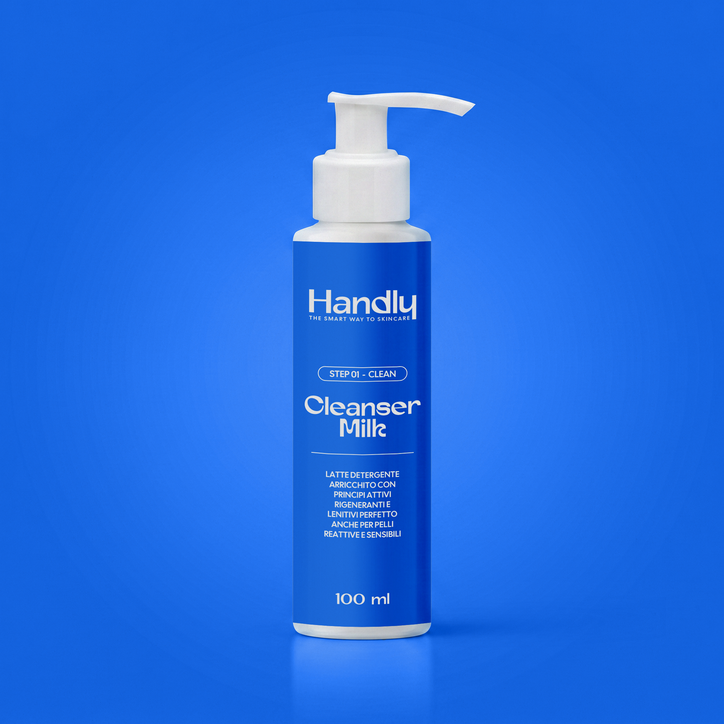Cleanser Milk Handly — latte detergente con bava di lumaca 100ml — Step 01 Clean