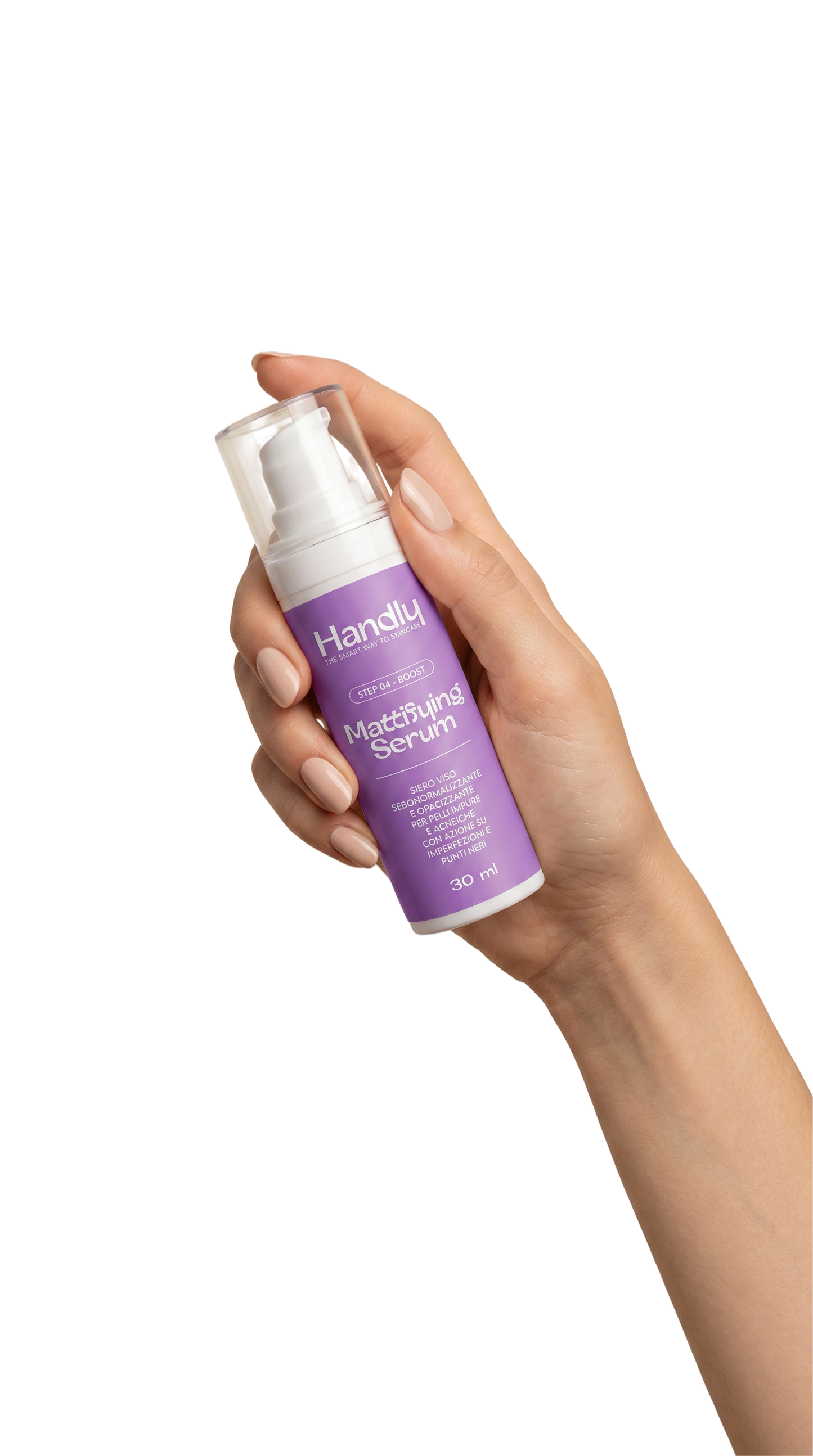 Mattifying Serum Handly — siero sebonormalizzante niacinamide 30ml — Step 04 Boost