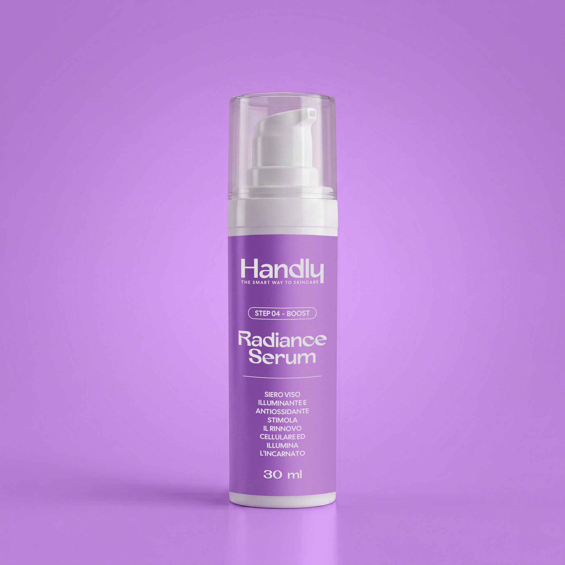Radiance Serum Handly — siero illuminante retinolo vitamina C 30ml — Step 04 Boost